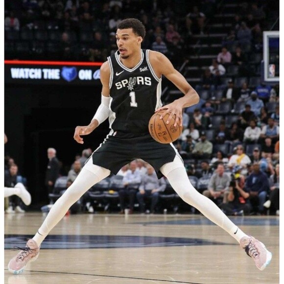 Victor Wembanyama (Nike)-(Spurs)-(Jersey)-(Black)-(New Condition)-(Size:XL)-$100 - Picture 10 of 10